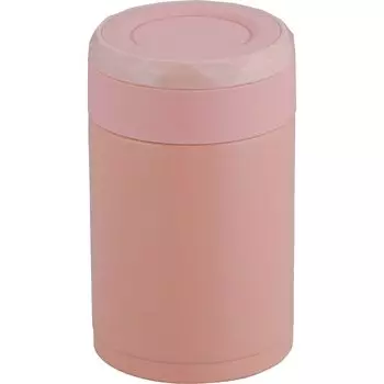Wahei Freiz Bento Lunch Soup Jar 300ml Coral Pink Vacuum Insulated Fortec Thermal/Cold RH-1611