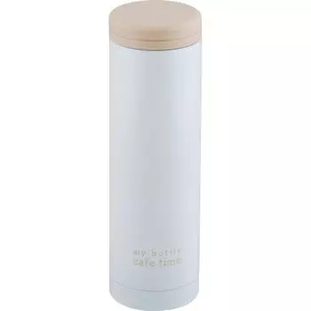 Wahei freiz Бутылка для воды Кружка Бутылка Тонкая 300 мл Белая Бутылка с вакуумной изоляцией My Bottle Thermal/Cold KR-8277 белый