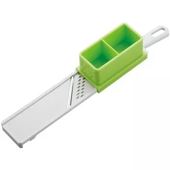 Wahei freiz Cookware White Onion Cutter with Safety Holder