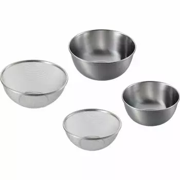 Wahei Freiz enzo сделано в Tsubame Sanjo набор из 4 предметов из нержавеющей стали дуршлаг сделано в Японии TMG-0412