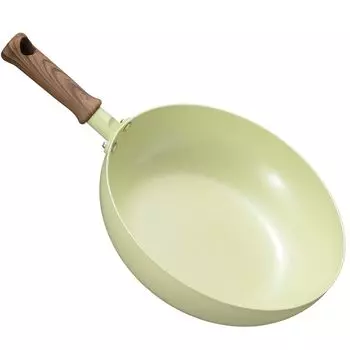 Wahei Freiz Hetta a 28cm deep pan that can be used directly on the RB-3525, ceramic-coated dishpan/frying table. зелёный