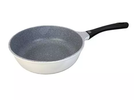 Wahei Freiz IH compatible deep frying pan 24cm multipurpose easy to clean lightweight Tsurufukka SRB-2791 белый