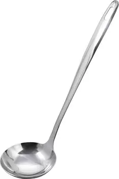 Wahei Freiz Kitchen Tool Ladle Uniline Large All Stainless Steel Dishwasher Safe Made in Japan UNI-21