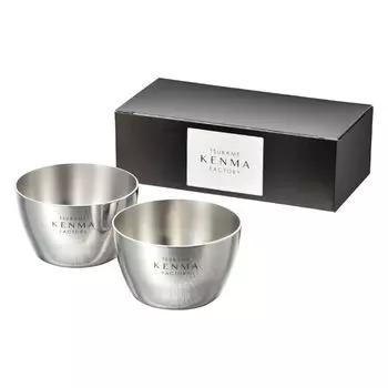 Wahei freiz Кружка для саке из нержавеющей стали 2 шт. 80 мл ME-7617