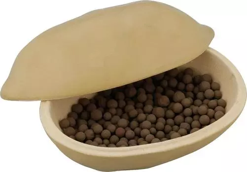 Wahei Freiz Микроволновая пароварка Кастрюля для картофеля для микроволновой печи Керамическая миска в комплекте Жаростойкая RR-6484