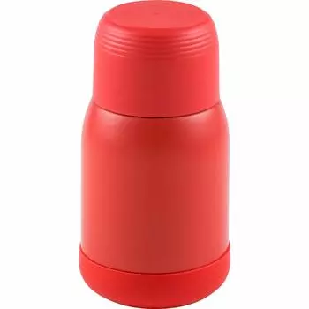 Wahei Freiz Mini Water Bottle Mug Bottle Red 180ml 2WAY Bottle with Cup Direct Drinking Vacuum Insulated Bottle Sumini RH-1489 красный