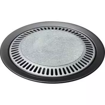 Wahei freiz Natural Stone Yakiniku Plate 33cm Far Infrared Effect Cassette Stove Only Taste Exploration Korean Edition RB-2872