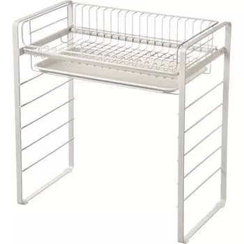 Wahei Freiz Over Sink Drainer Foot High with Water Room Lab Rack, Type, Tray, RG-0499