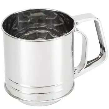 Wahei Freiz Powder Sweets Bread Kitchen Оригинальный сито для якияки, изготовление, изготовление, порошок, принадлежности, кондитерские изделия, окономияки, такояки, YR-020 серебряный