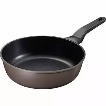 Wahei freiz RB-1846 Deep frying pan, deep pan, 26cm, long-lasting, smooth, non-stick, for gas fire only, ufufu (Ufufu)
