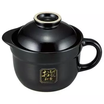 Wahei Freiz Rice Cooking Hospitality Japanese 1 Cup Gas Microwave Pot, Rice, Cuisine, Cooking, Fire, OR-7108 чёрный