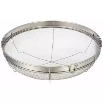 Wahei Freiz Shallow Round Colander 24cm with Ring SUI Good SUI-6025