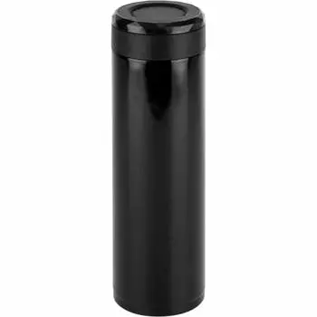 Wahei Freiz Water Bottle Easy to Wash Stainless Steel Mug 800ml Black Thermal/Cold Vacuum Insulated Bottle Fortec Thirsty RH-1608