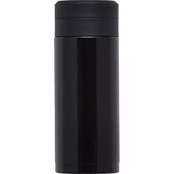 Wahei Freiz Water Bottle Mug Bottle 200ml Black Screw Stopper Antibacterial Vacuum Insulated Bottle Thermal Insulation Omit RH-1494