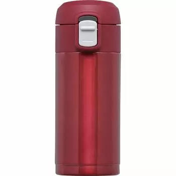 Wahei Freiz Water Bottle Mug Bottle 200ml Red Antibacterial Vacuum Insulated Structure Heat Retention Cool Omit RH-1507