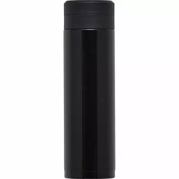 Wahei Freiz Water Bottle Mug Bottle 300ml Black Screw Stopper Antibacterial Vacuum Insulated Bottle Thermal Insulation Omit RH-1498