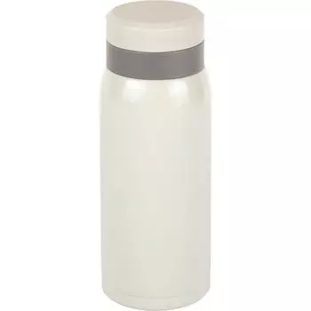Wahei Freiz Water Bottle Mug Bottle 350ml White Screw Stopper Vacuum Insulated Bottle Thermal/Cold RH-1665