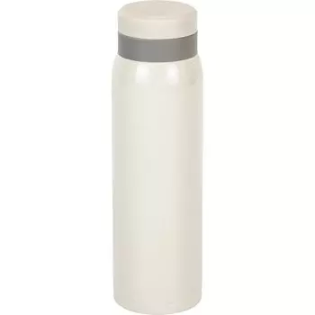 Wahei Freiz Water Bottle Mug Bottle 500ml White Screw Stopper Vacuum Insulated Bottle Thermal/Cold RH-1668