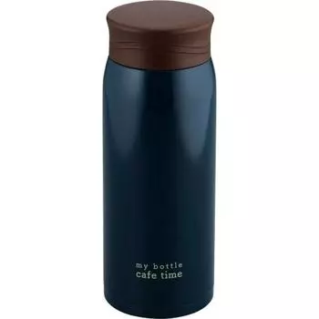Wahei Freiz Water Bottle Mug Bottle Big 600ml Navy Vacuum Insulated Bottle Thermal/Cold My Bottle KR-8280