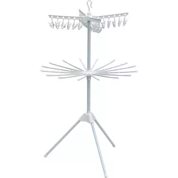 Wahei freiz Зонт для сушки одежды 2 Прачечная Сушка одежды в помещении My Dry II Подставка, Тип, Ярусы, Принадлежности, Сушка, MJ-0702 белый