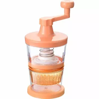 Wahei Freize Manual Hand-cranked Radish Grater Orange ME-7259 Just turn the handle and drain the water at the same time
