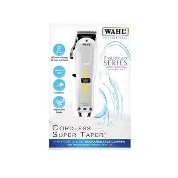 Wahl Super Taper Мощная Сверхмощная Беспроводная Машинка Для Стрижки