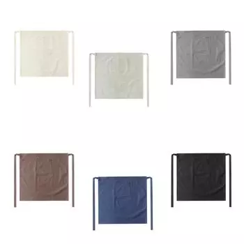 Waist Apron Chef Pub Cooking Apron Waitress Apron Modern Cake Half Apron for бежевый