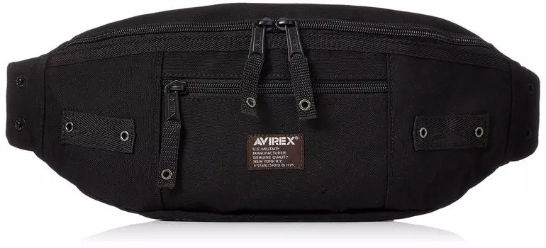 Waist Bag AVX3521 Black [Avirex]