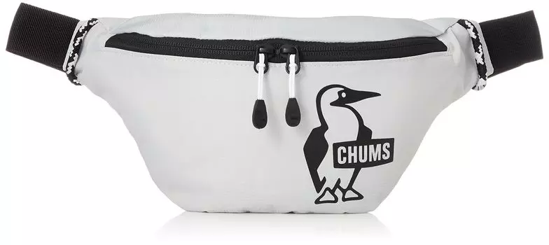 Waist Bag Mini Waist Bag Gray [Chums] Easy-Go