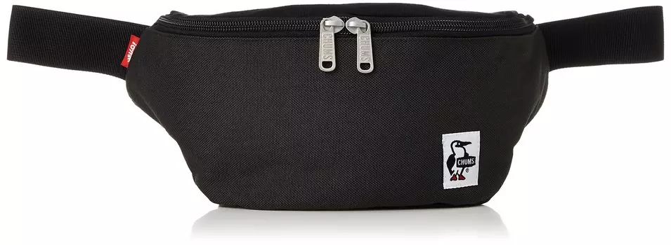Waist Bag Mini Waist Bag Sweat Nylon Black Free Size [CHUMS]