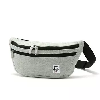 Waist Bag Small Fanny Pack Sweat [Chums] Men s H/Gray