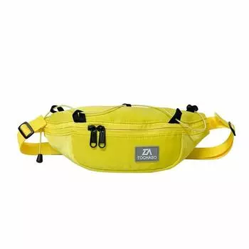 Waist Leisure Kids Bag With Polyester Fabric And Letter Decorationfor Daily Use