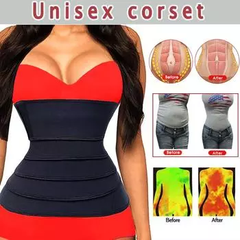 Waist Trainer For Women Tummy Wrap Waist Belt Slimming Body Shaper Plus Size Corset 3