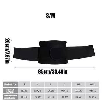 Waist Trainer Waist Trimmer Belt Wrap Workout Belt Slimming Belt Support Belts For Home Gym Workout Fitness