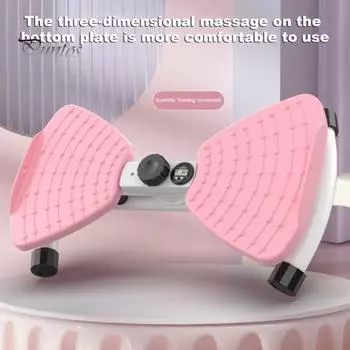 Waist Twist Board с ручками, грузоподъемность 300 фунтов, нескользящий Waist Sculptor Twister, бесшумный, для мужчин и женщин, для тренировок на скручивание розовый/синий