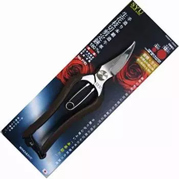 Wakasaya SYU Fresh Flower Branch Pruning Shears with Genuine Leather 180mm No.F190