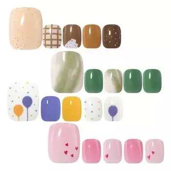 Wake Make March Real Gel Pedi [Легкая укладка без запекания] 06 Cookies and Cream