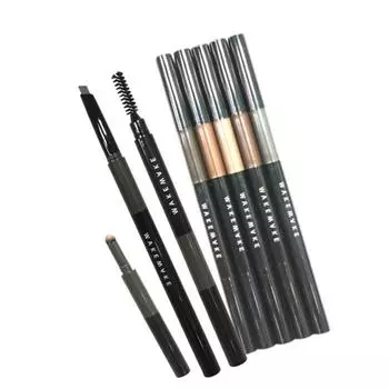 Wake Make Powder Jet Dual Brow, 06 Deep Brown, 1 pc.