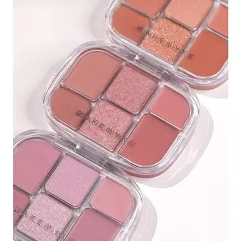 Wake Make Soft Sheer Мультипалетка (Выберите 1 из 3 цветов) Палитра теней для век Wake Make Up, 1 шт., 01 Coral Hertz