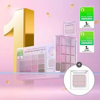 Wakemake [2024 Awards] Палитра теней для век Wakemake Soft Blurring, планирование, отдельный предмет 05 Mute Coral Blurring