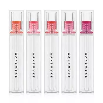 Wakemake Dewy Gel Glow Tint, No. 03 Chill Up Coral, 3g, 1 piece