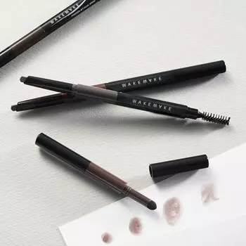 WAKEMAKE [обновление] Wakemake Powder Jet Dual Brow 5 цветов 05 dark brown