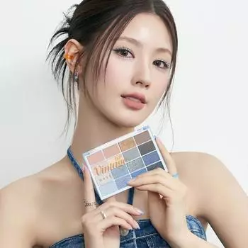 WAKEMAKE Палетка для век Soft Blurring Eye Palette 14 Caramel Blurring