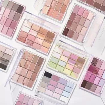 WAKEMAKE Палетка для век Soft Blurring Eye Palette #02 Vivid Blurring