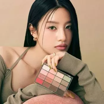 WAKEMAKE [планирование отдельного товара] Палитра теней для век Wakemake Soft Blurring 10 цветов 50 13 Blue Core Blurring