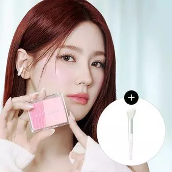 WAKEMAKE Прозрачные многослойные двойные румяна 01 CHEERFUL CORAL