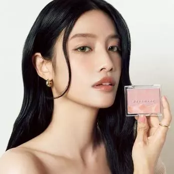 WAKEMAKE Прозрачные румяна с эффектом двойного слоя (План кисти/один предмет) 03 Peach Pitch