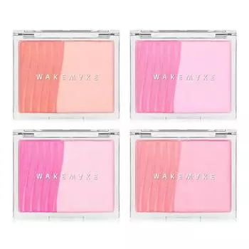Wakemake Sheer Layering Dual Blusher, нет. 05 Индийская роза, 1 шт.