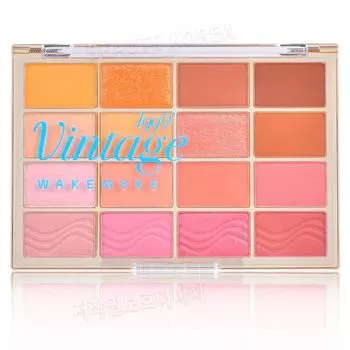 Wakemake soft blurring eye palette, 20 tangerine beach blurring, 1 piece