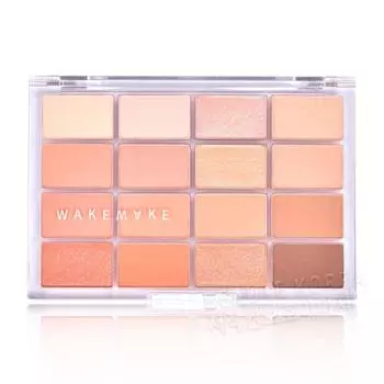 Специальный набор палеток теней для век Wakemake soft blurring, 03 sunset blurring, 1 шт.